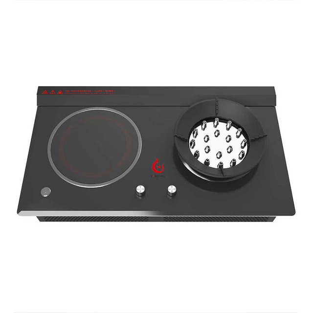 Electric Stove with Dual Stoves