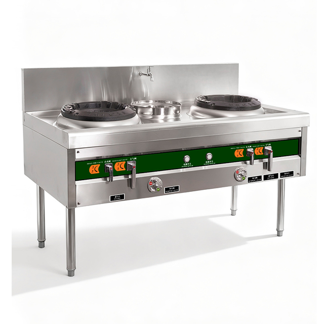 Gas Dual Stir Fry Single Temperature Energy-saving Stove