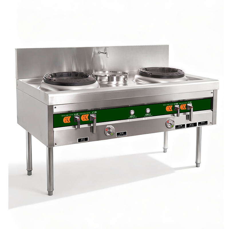 Gas Dual Stir Fry Single Temperature Energy-saving Stove