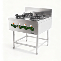 Gas Four Head Three Ring Stove