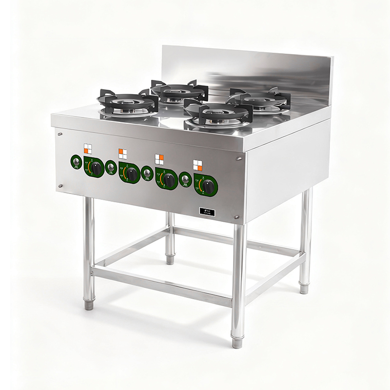 Gas Four Head Three Ring Stove