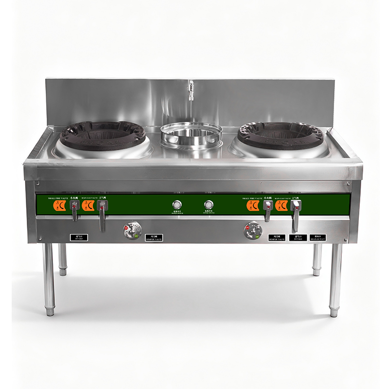Gas Dual Stir Fry Single Temperature Energy-saving Stove